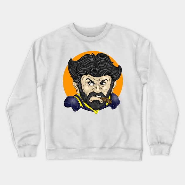 Cool T-shirt Logan Crewneck Sweatshirt by Leo Pringadhy